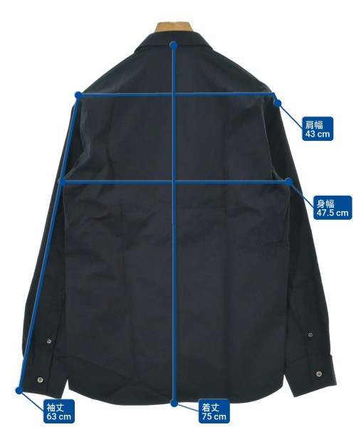 Revenir（リブニール）カジュアルシャツ 紺 サイズ:-(M位) メンズ/2200633861582