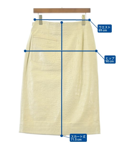 Saks Potts（サックスポッツ）ロング・マキシ丈スカート 白 サイズ:S レディース/2200657863425