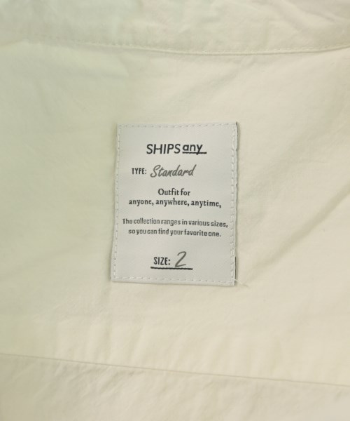 SHIPS any（シップスエニィ）シャツ 白 サイズ:2(140cm位) キッズ/2200612179080