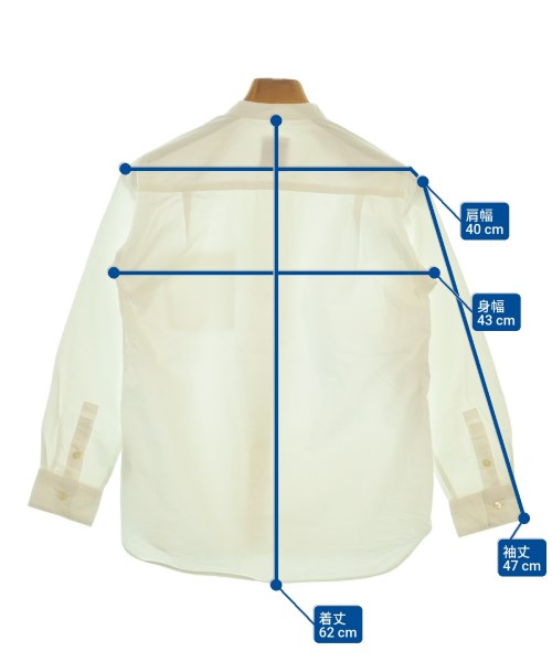 SHIPS any（シップスエニィ）シャツ 白 サイズ:2(140cm位) キッズ/2200612179080