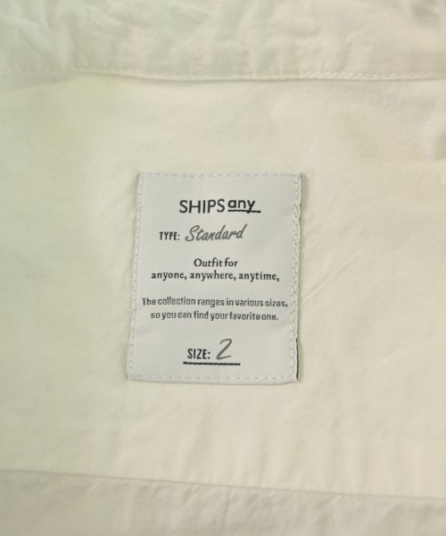 SHIPS any（シップスエニィ）シャツ 白 サイズ:2(140cm位) キッズ/2200612179097