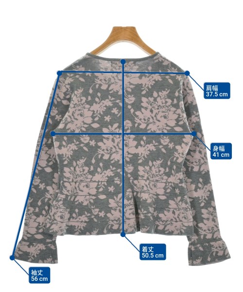 Super Beauty（スーパービューティー）カーディガン グレー サイズ:42(L位) レディース/2200616835081