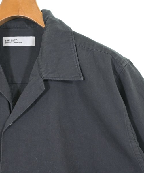 THE SEED BY WILLY CHAVARRIA（ザシードバイウィリーチャバリア）カジュアルシャツ 黒 サイズ:44(XL位) メンズ/2200633017187