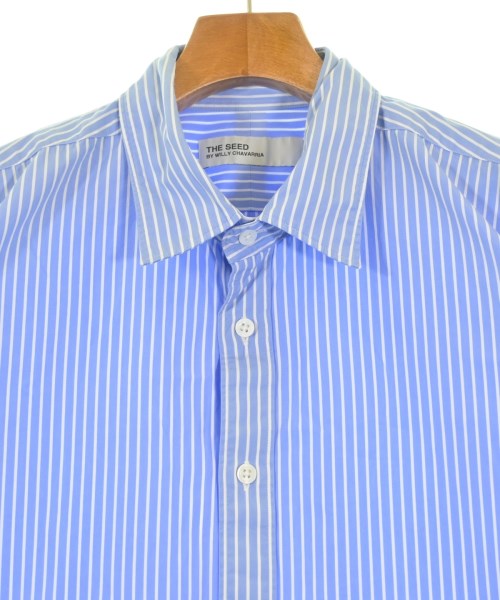 THE SEED BY WILLY CHAVARRIA（ザシードバイウィリーチャバリア）カジュアルシャツ 青 サイズ:42(XXL位) メンズ/2200633017194