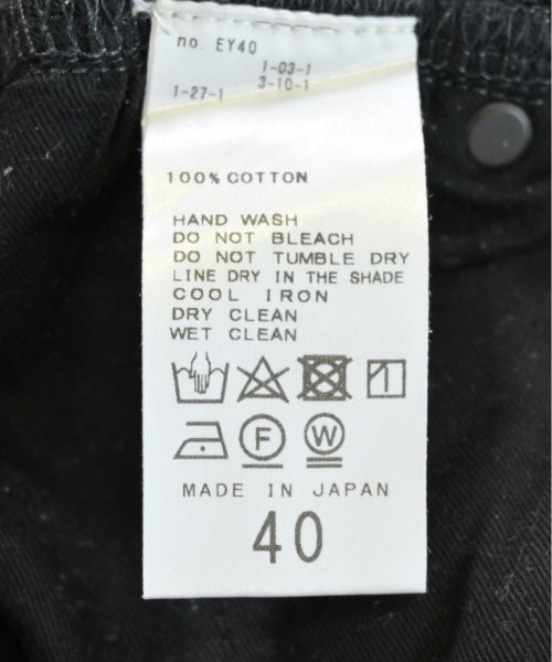 THE SEED BY WILLY CHAVARRIA（ザシードバイウィリーチャバリア）デニムパンツ 黒 サイズ:40(XL位) メンズ/2200549510055