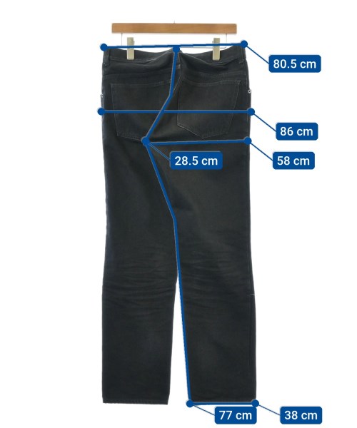 THE SEED BY WILLY CHAVARRIA（ザシードバイウィリーチャバリア）デニムパンツ 黒 サイズ:40(XL位) メンズ/2200549510055