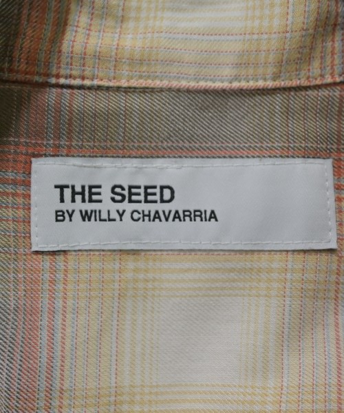 THE SEED BY WILLY CHAVARRIA（ザシードバイウィリーチャバリア）カジュアルシャツ オレンジ サイズ:40(L位) メンズ/2200645983074