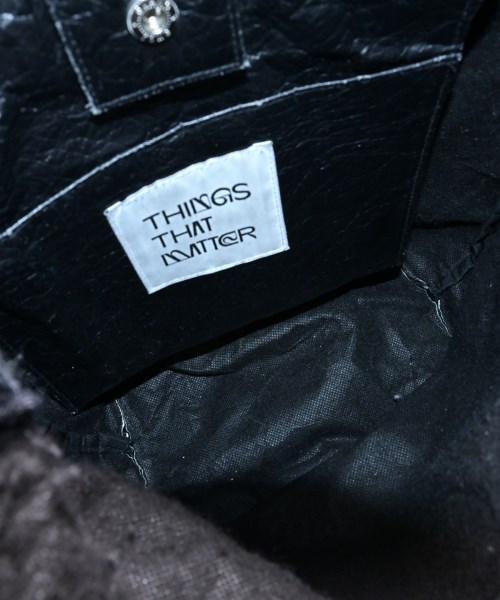 THINGS THAT MATTER（シングスザットマター）ショルダーバッグ 黒 サイズ:- レディース/2200677124094