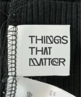 THINGS THAT MATTER（シングスザットマター）Tシャツ・カットソー 黒 サイズ:F レディース/2200696014048