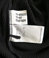 THINGS THAT MATTER（シングスザットマター）Tシャツ・カットソー 黒 サイズ:F レディース/2200658939044
