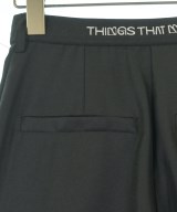 THINGS THAT MATTER（シングスザットマター）スラックス 黒 サイズ:1(S位) レディース/2200660043029
