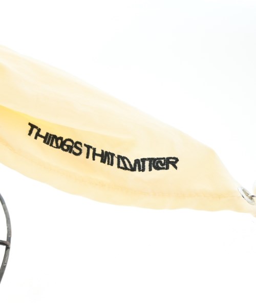 THINGS THAT MATTER（シングスザットマター）キャップ 黄 サイズ:F レディース/2200715414026