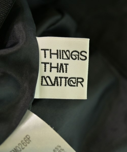 THINGS THAT MATTER（シングスザットマター）その他 黒 サイズ:1(S位) レディース/2200622903026