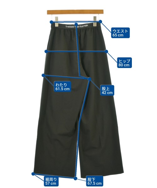 THINGS THAT MATTER（シングスザットマター）その他 黒 サイズ:1(S位) レディース/2200622903026