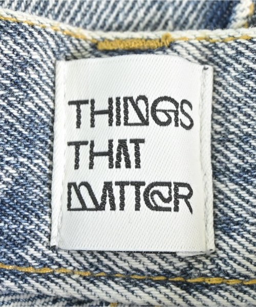 THINGS THAT MATTER（シングスザットマター）デニムパンツ 紺 サイズ:2(M位) レディース/2200639031057