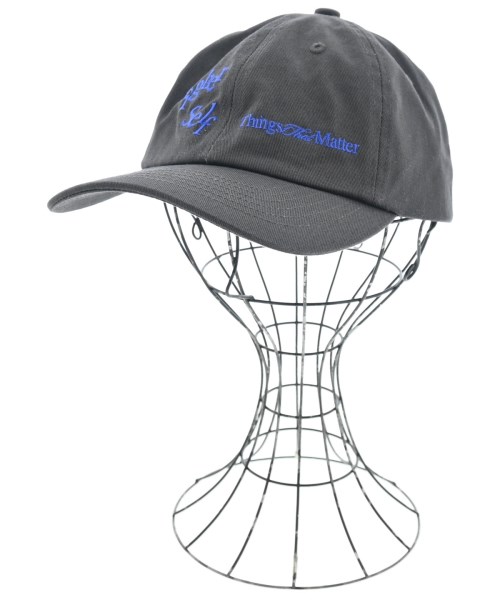 THINGS THAT MATTER(シングスザットマター)キャップ グレー サイズ:F/2200635770158