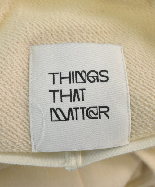 THINGS THAT MATTER（シングスザットマター）スウェットパンツ ベージュ サイズ:1(S位) レディース/2200732146023