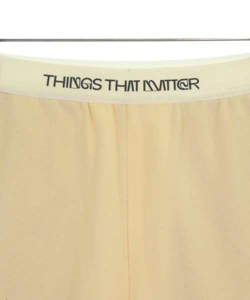 THINGS THAT MATTER（シングスザットマター）スウェットパンツ ベージュ サイズ:1(S位) レディース/2200732146023