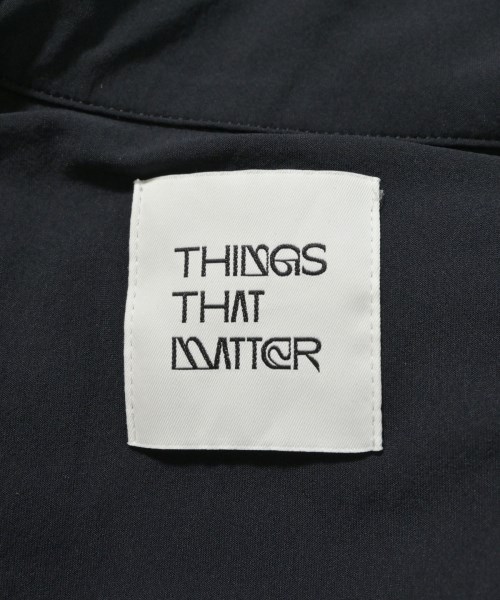 THINGS THAT MATTER（シングスザットマター）ブラウス 黒 サイズ:F レディース/2200725270032