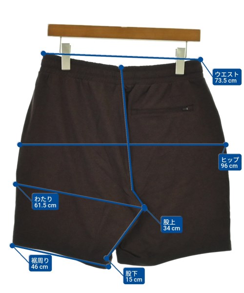 VUORI（ヴォーリ）ショートパンツ 茶 サイズ:M メンズ/2200699812252