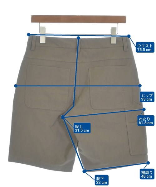 VUORI（ヴォーリ）ショートパンツ 茶 サイズ:28(S位) メンズ/2200733843365