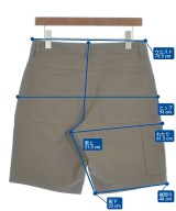 VUORI（ヴォーリ）ショートパンツ 茶 サイズ:28(S位) メンズ/2200733843365
