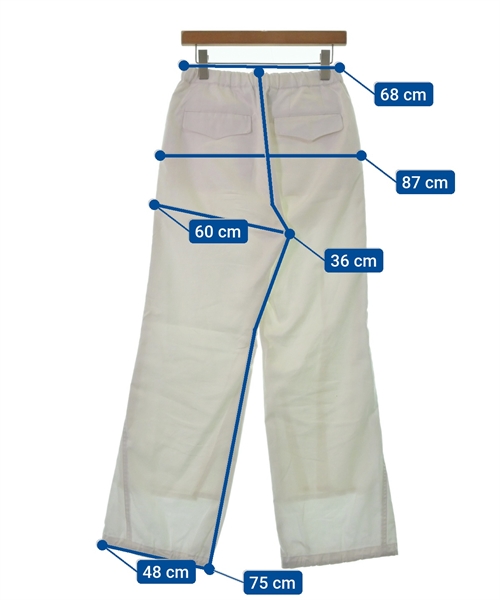 WARDER（ワーダー）カーゴパンツ 白 サイズ:M メンズ/2200464171027