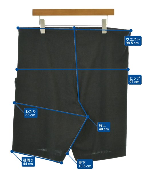 WARDER（ワーダー）ショートパンツ 黒 サイズ:F メンズ/2200644813044