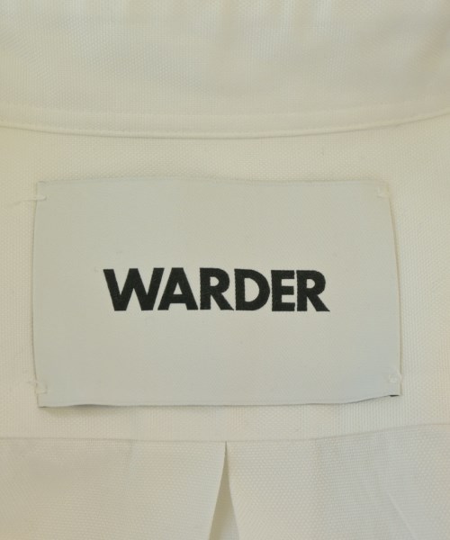 WARDER（ワーダー）カジュアルシャツ 白 サイズ:M メンズ/2200649900053