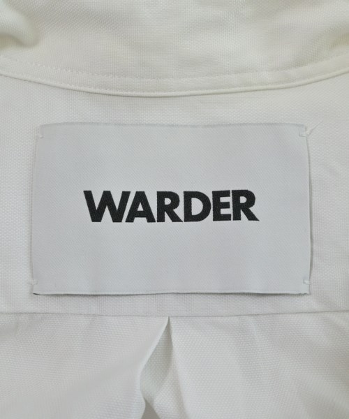 WARDER（ワーダー）カジュアルシャツ 白 サイズ:S メンズ/2200664200046