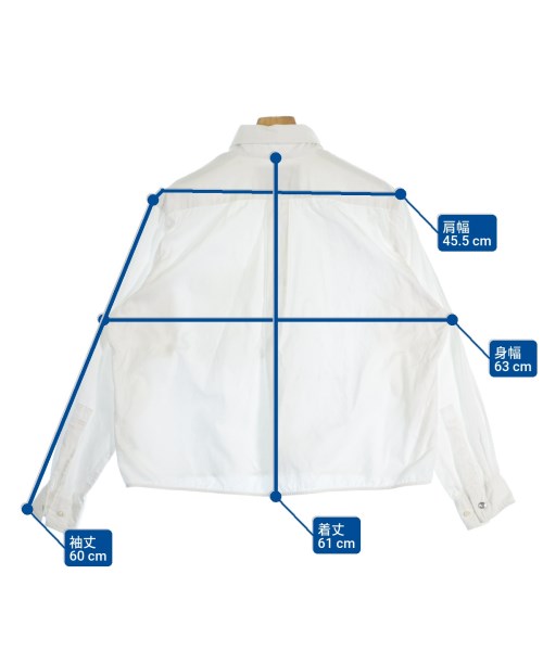 WARDER（ワーダー）カジュアルシャツ 白 サイズ:S メンズ/2200664200046