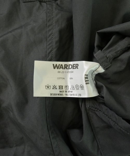 WARDER（ワーダー）その他 黒 サイズ:F メンズ/2200718918613