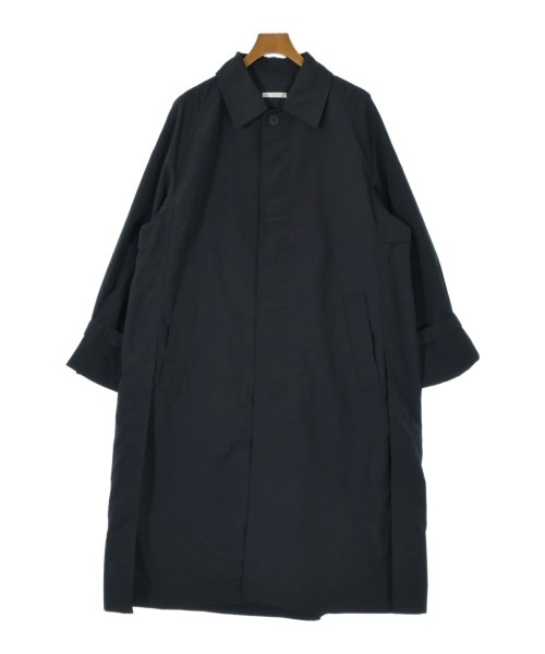 WYM LIDNM（ウィムバイリドム）ステンカラーコート 紺 サイズ:M メンズ/2200638080018