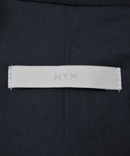 WYM LIDNM（ウィムバイリドム）ステンカラーコート 紺 サイズ:M メンズ/2200638080018