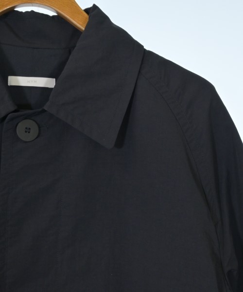 WYM LIDNM（ウィムバイリドム）ステンカラーコート 紺 サイズ:M メンズ/2200638080018