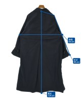 WYM LIDNM（ウィムバイリドム）ステンカラーコート 紺 サイズ:M メンズ/2200638080018