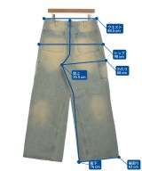 WYM LIDNM（ウィムバイリドム）デニムパンツ 青 サイズ:L メンズ/2200610461095