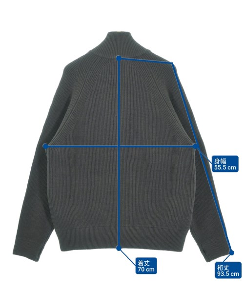 WYM LIDNM（ウィムバイリドム）カーディガン グレー サイズ:S メンズ/2200673833037