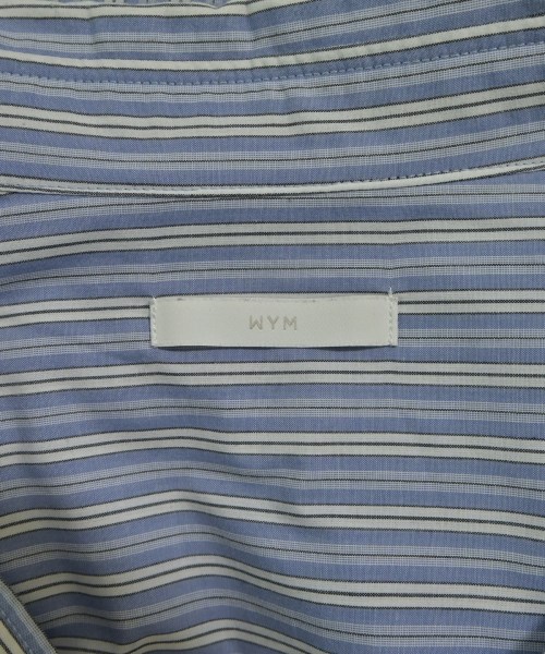 WYM LIDNM（ウィムバイリドム）カジュアルシャツ 青 サイズ:S メンズ/2200652105070