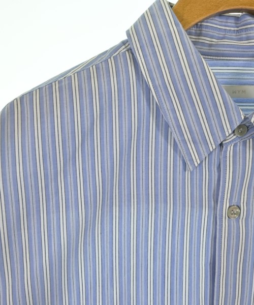 WYM LIDNM（ウィムバイリドム）カジュアルシャツ 青 サイズ:S メンズ/2200652105070