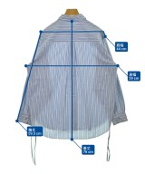 WYM LIDNM（ウィムバイリドム）カジュアルシャツ 青 サイズ:S メンズ/2200652105070