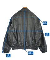 WYM LIDNM（ウィムバイリドム）ライダース 黒 サイズ:M メンズ/2200663875078