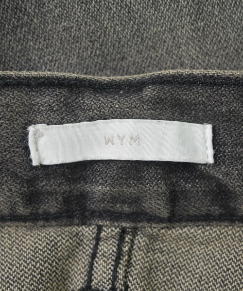 WYM LIDNM（ウィムバイリドム）デニムパンツ 黒 サイズ:L メンズ/2200668338110