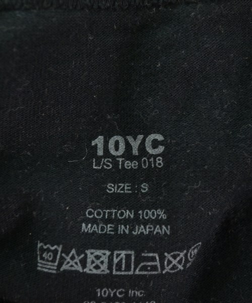 10YC（テンワイシー）Tシャツ・カットソー 黒 サイズ:S メンズ/2200602453039