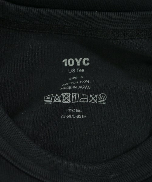 10YC（テンワイシー）Tシャツ・カットソー 黒 サイズ:S レディース/2200602453060