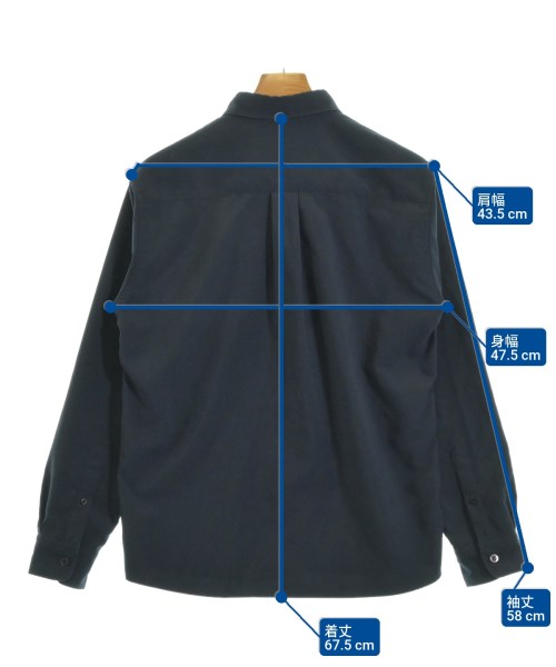 10YC（テンワイシー）カジュアルシャツ 紺 サイズ:M メンズ/2200635553034