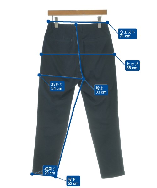 10YC（テンワイシー）スラックス 紺 サイズ:S メンズ/2200640843083