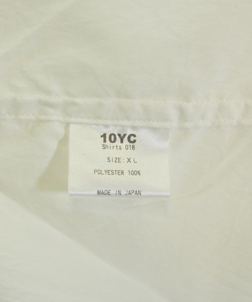10YC（テンワイシー）カジュアルシャツ 白 サイズ:XL メンズ/2200677868288