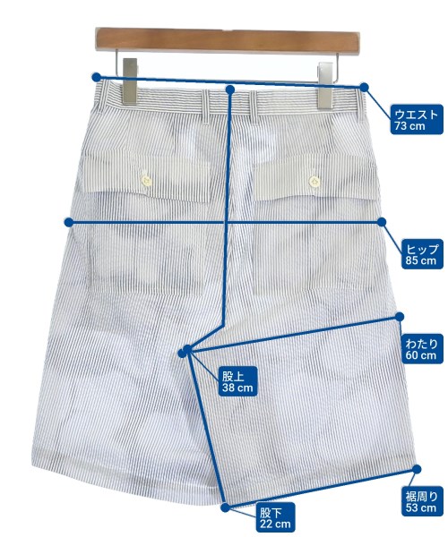 ADULT ORIENTED ROBES（アダルトオリエンテッドローブス）ショートパンツ 白 サイズ:1(S位) メンズ/2200640701208