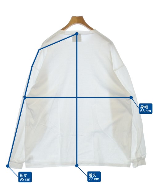 ADULT ORIENTED ROBES（アダルトオリエンテッドローブス）Tシャツ・カットソー 白 サイズ:5(XXL位) メンズ/2200628304155